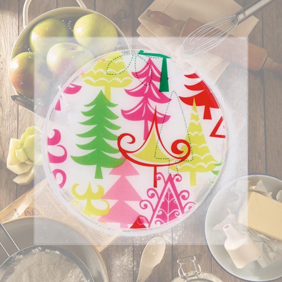 Picture of Andreas JO-70 Charlie Brown Xmas Round Silicone Mat Jar Opener - Pack of 3 trivets