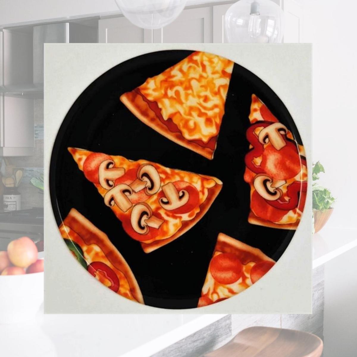 Picture of Andreas JO-95 Pizza Round Silicone Mat Jar Opener - Pack of 3 trivets