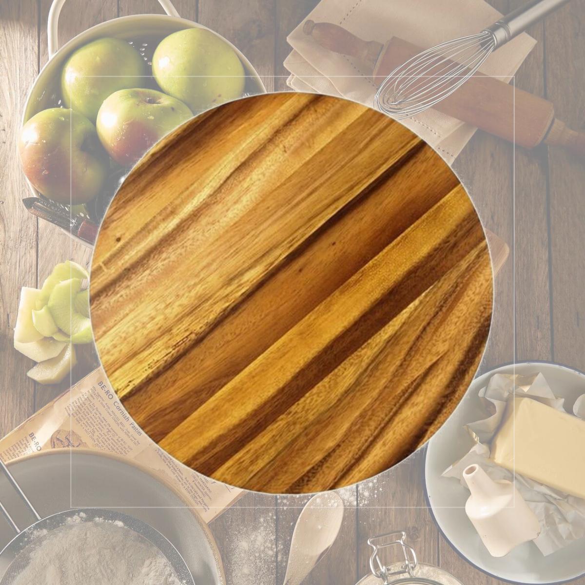 Picture of Andreas TR-271 Wood Silicone Trivet - Pack of 3 trivets