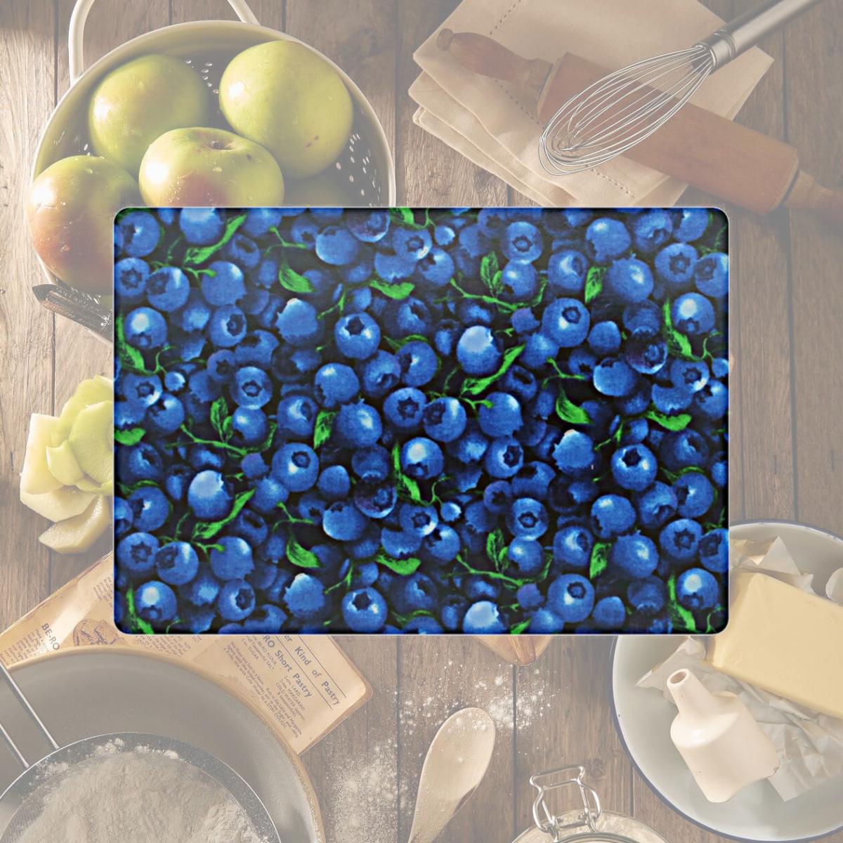 Picture of Andreas TRS-927 Blueberry Square Trivet- Pack of 3