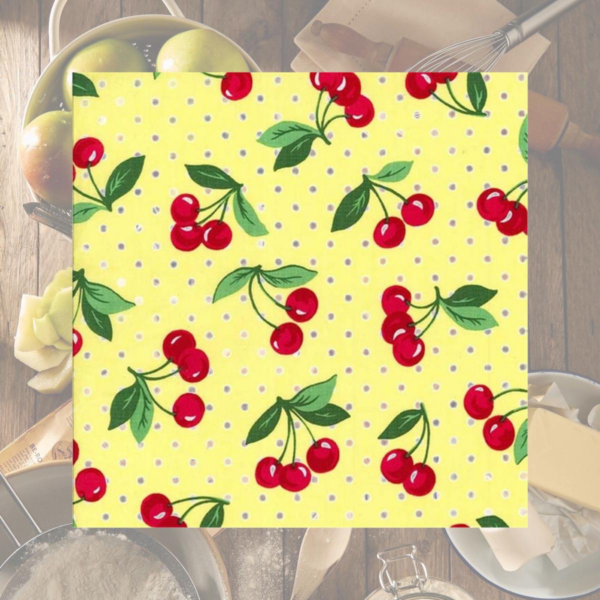 Picture of Andreas TRS-4 Cherry Square Trivet- Pack of 3