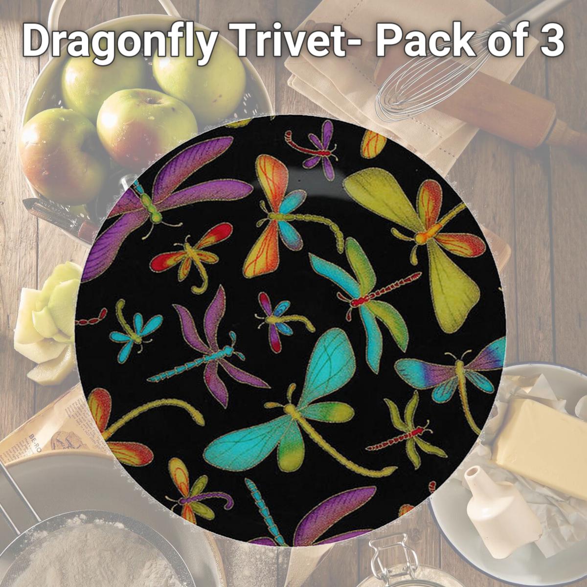 Picture of Andreas TR-140 Dragonfly Trivet- Pack of 3