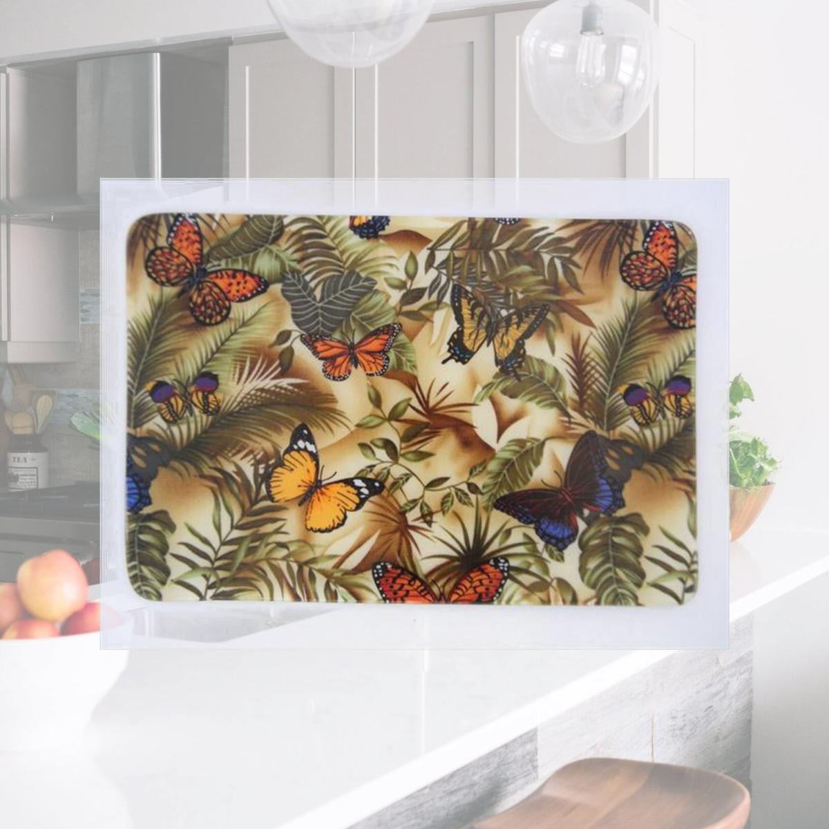 Picture of Andreas TRC-23 Butterfly Rectangular Casserole Silicone Trivet - Pack of 3