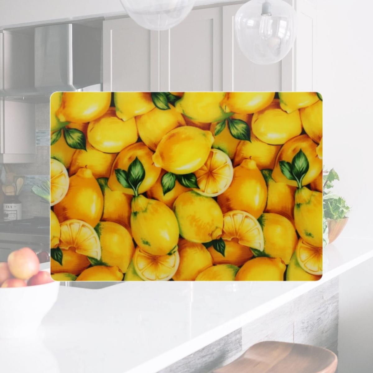 Picture of Andreas TRS-922 Lemon Square Trivet- Pack of 3