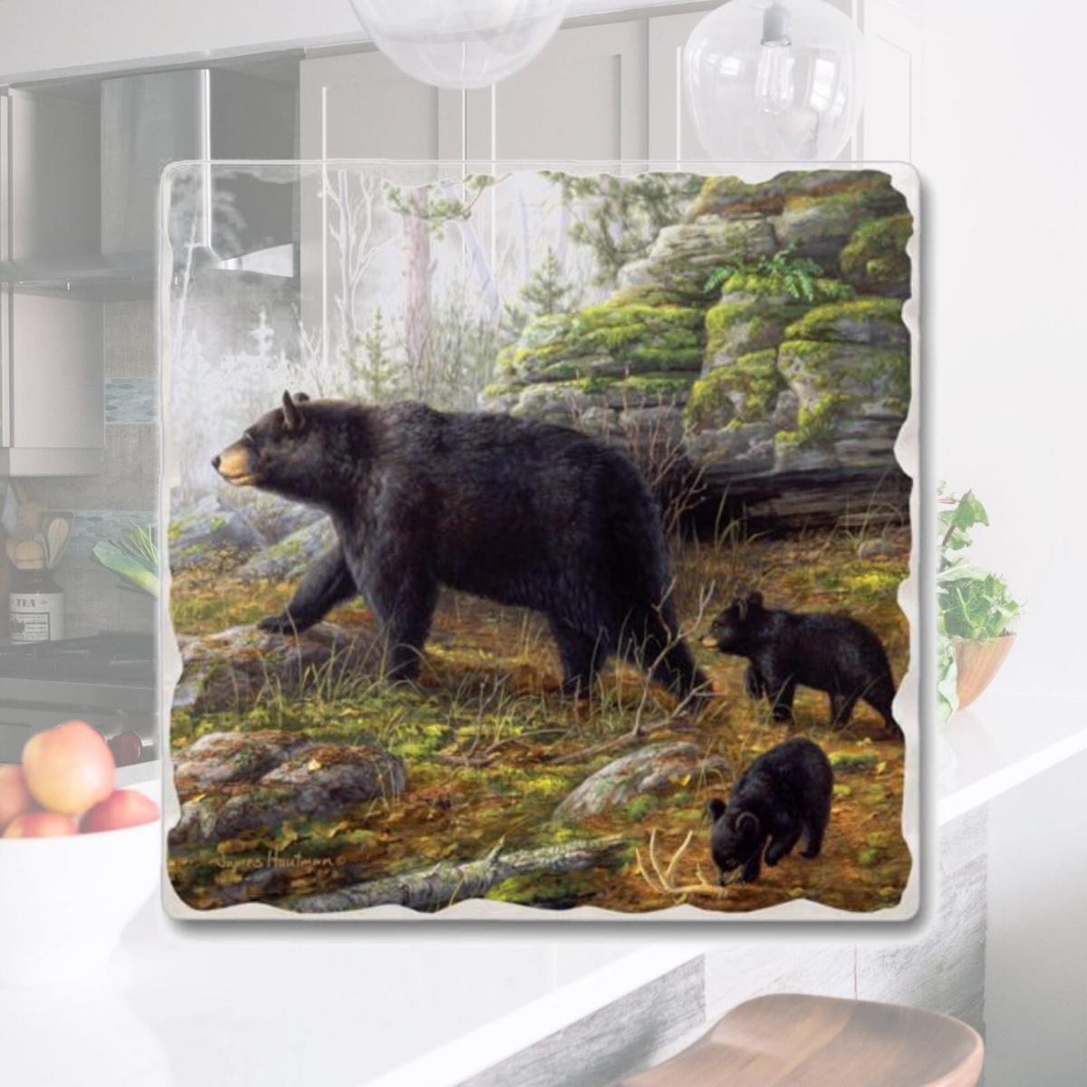 Picture of Andreas TR-MB Majestic Bear Trivet- Pack of 3