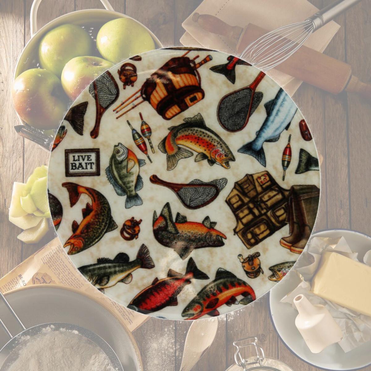 Picture of Andreas TR-60 Take the Bait Trivet- Pack of 3