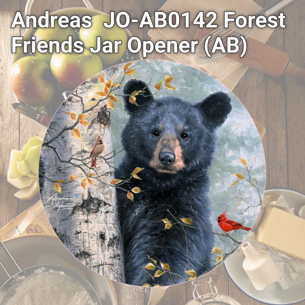 Picture of Andreas  JO-AB0142 Forest Friends Jar Opener (AB)