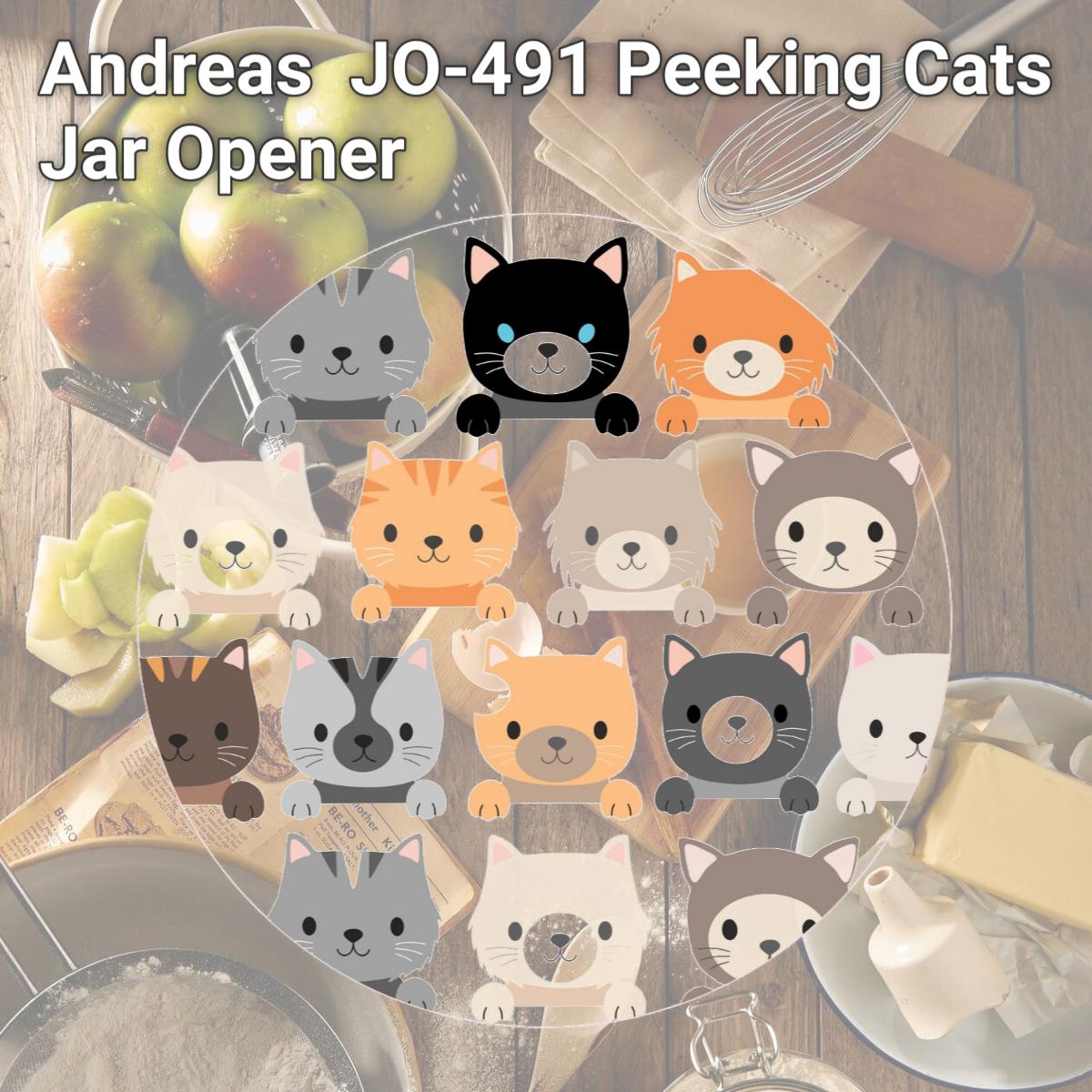 Picture of Andreas  JO-491 Peeking Cats Jar Opener