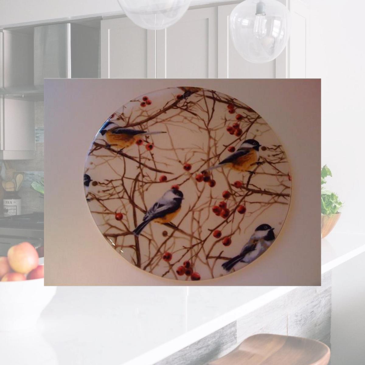 Picture of Andreas TRT-254 10 in. Chickadee Silicone Trivet - Pack of 3