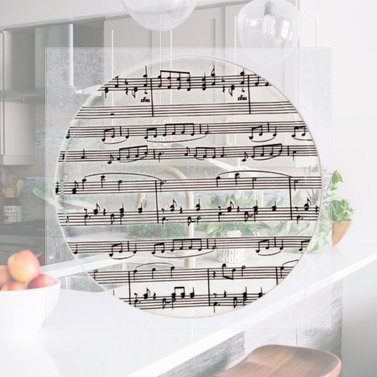 Picture of Andreas TR-143 Musical Notes Silicone Trivet - Pack of 3