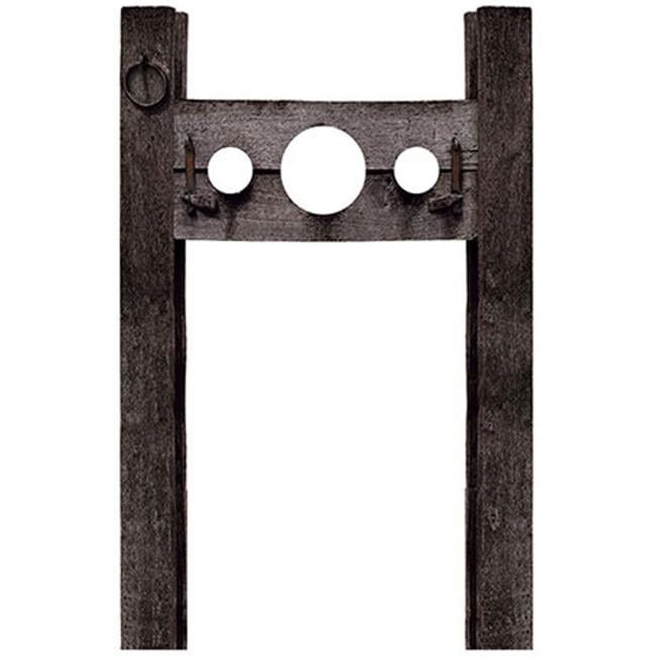2519 69 X 44 In. Pillory Post Wall Decal