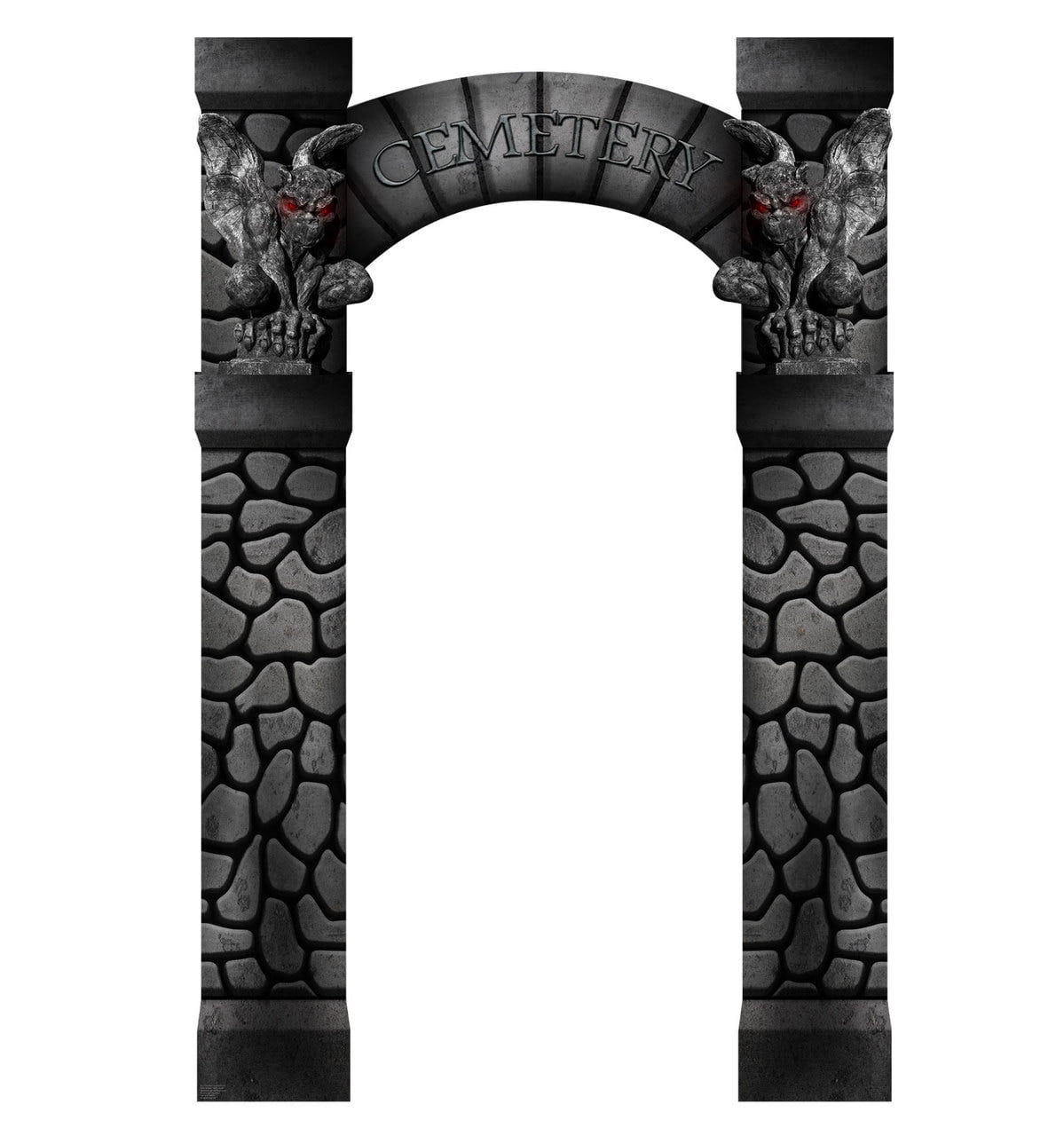 2521 86 X 56 In. Cemetery Arch Entrance Wall Decal