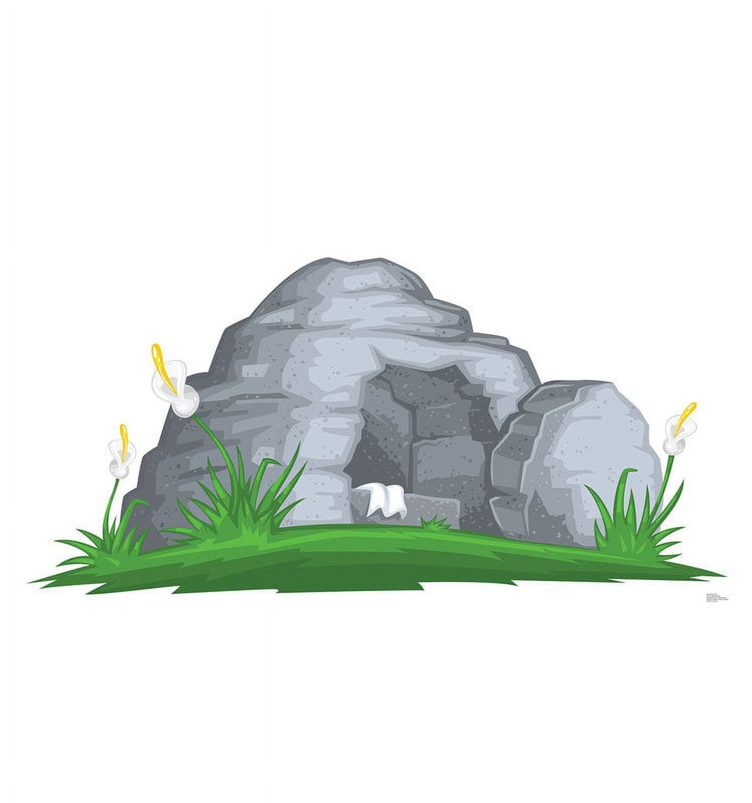2667 37 X 76 In. Easter Tomb Wall Decal