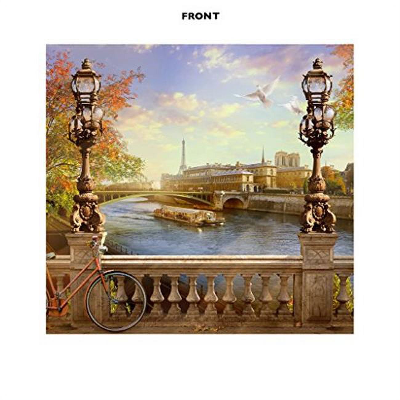 2683 88 X 84 In. Paris Backdrop Wall Decal