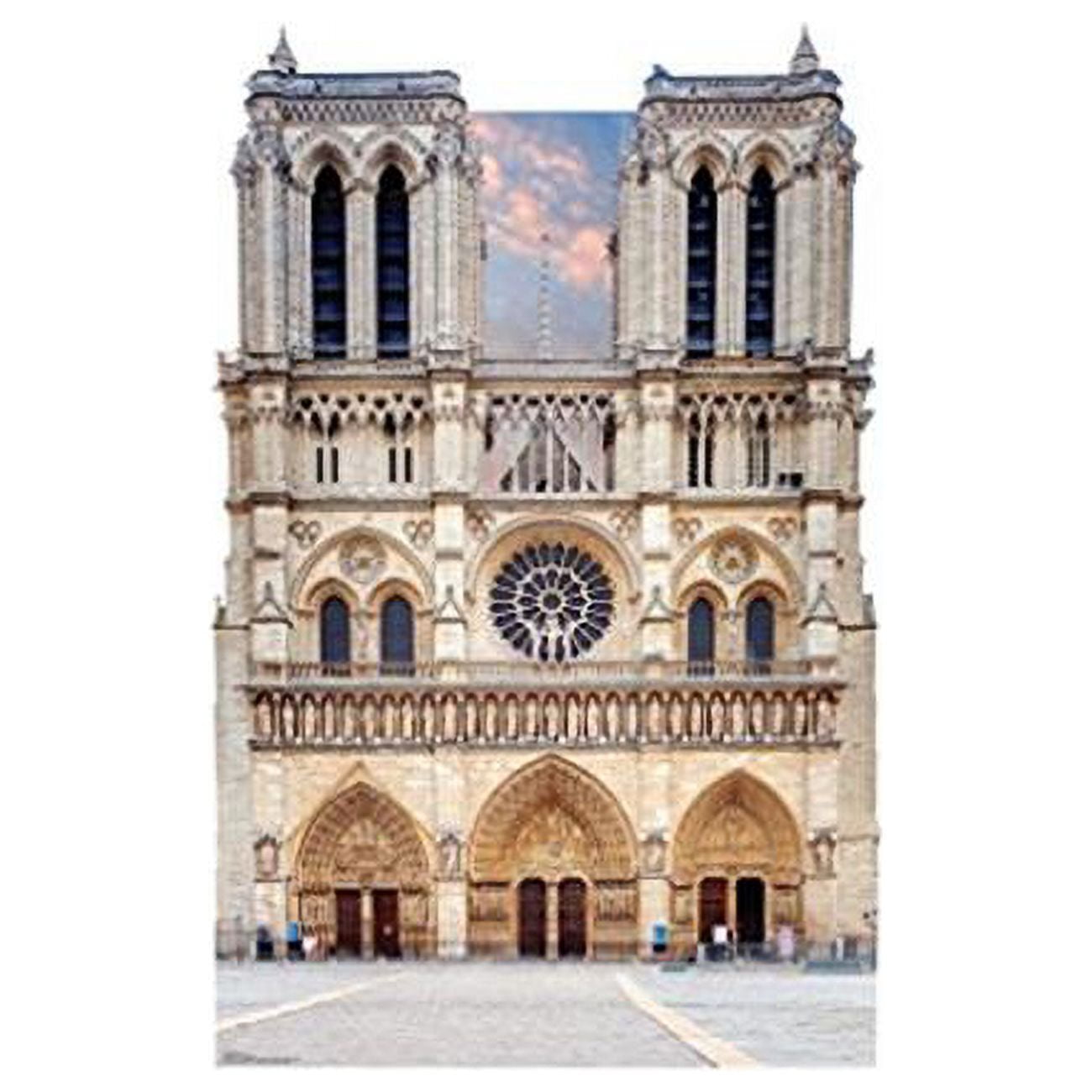 2684 88 X 84 In. Notre Dame Wall Decal