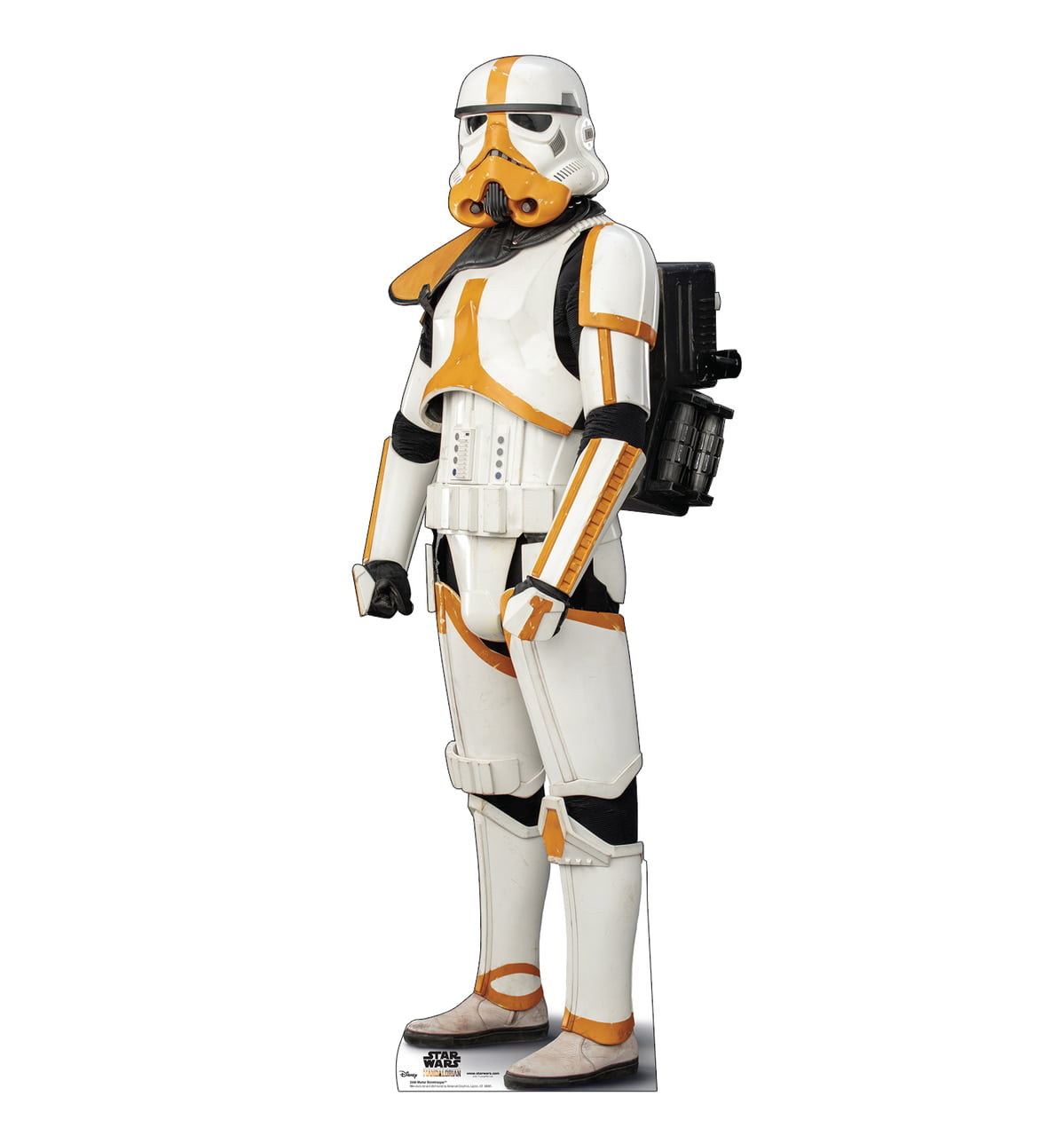 3444 72 x 27 in. Mortar Stormtrooper Cardboard Cutout, The Mandalorian – Season 2