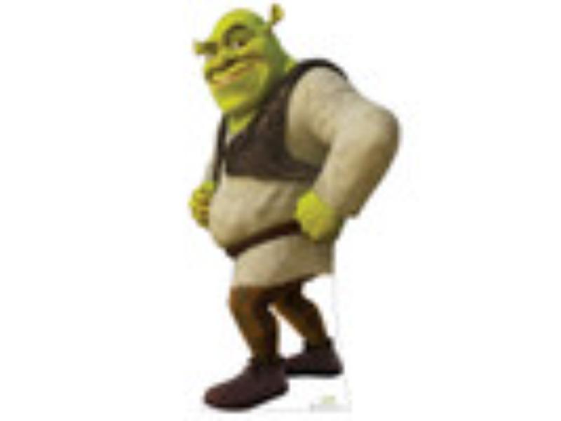 5574 Shrek Cardboard Cutout – Life Size