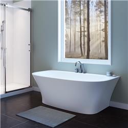 Bt-913-nf 67 In. Alta Freestanding Tub Without Faucet