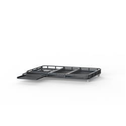 Wi8662bs Black Aviary Walk-in Base For Wi8662 - Easy Glide Wheel & Slide Trays & Grates