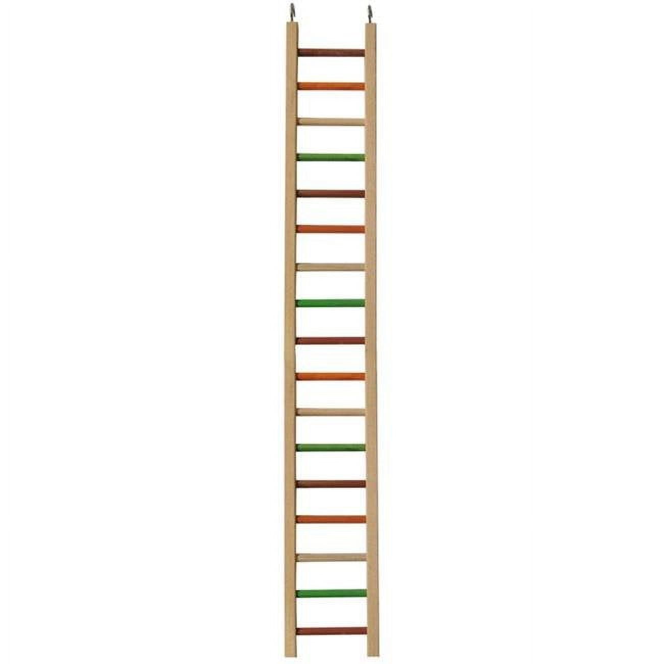 Hb46420 Wooden Hanging Ladder - 38 X 5.25 - 0.5 In.