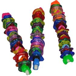 Hb887 Acrylic Things & Looy Pop Foot Toy - Pack Of 3