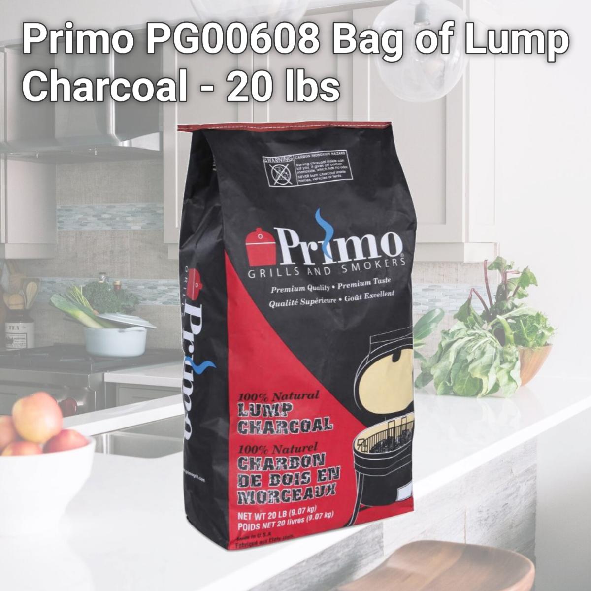 Picture of Primo PG00608 Bag of Lump Charcoal - 20 lbs