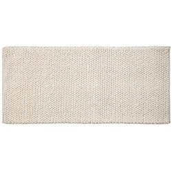 Pcl22x60rg-ivy Chenille Soft Loop Oversize Bath Rug, Ivory - 22 X 60 In.