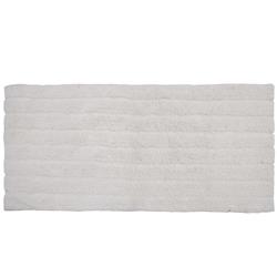 Srctb22x60-wht Casa Platino Plush Soft Cotton Extra Long Bath Rug, White - 22 X 60 In.