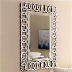 Afina Ml-3042-r 30 X 42 In. Modern Luxe Rectangle Decoarative Scallop Mirrors