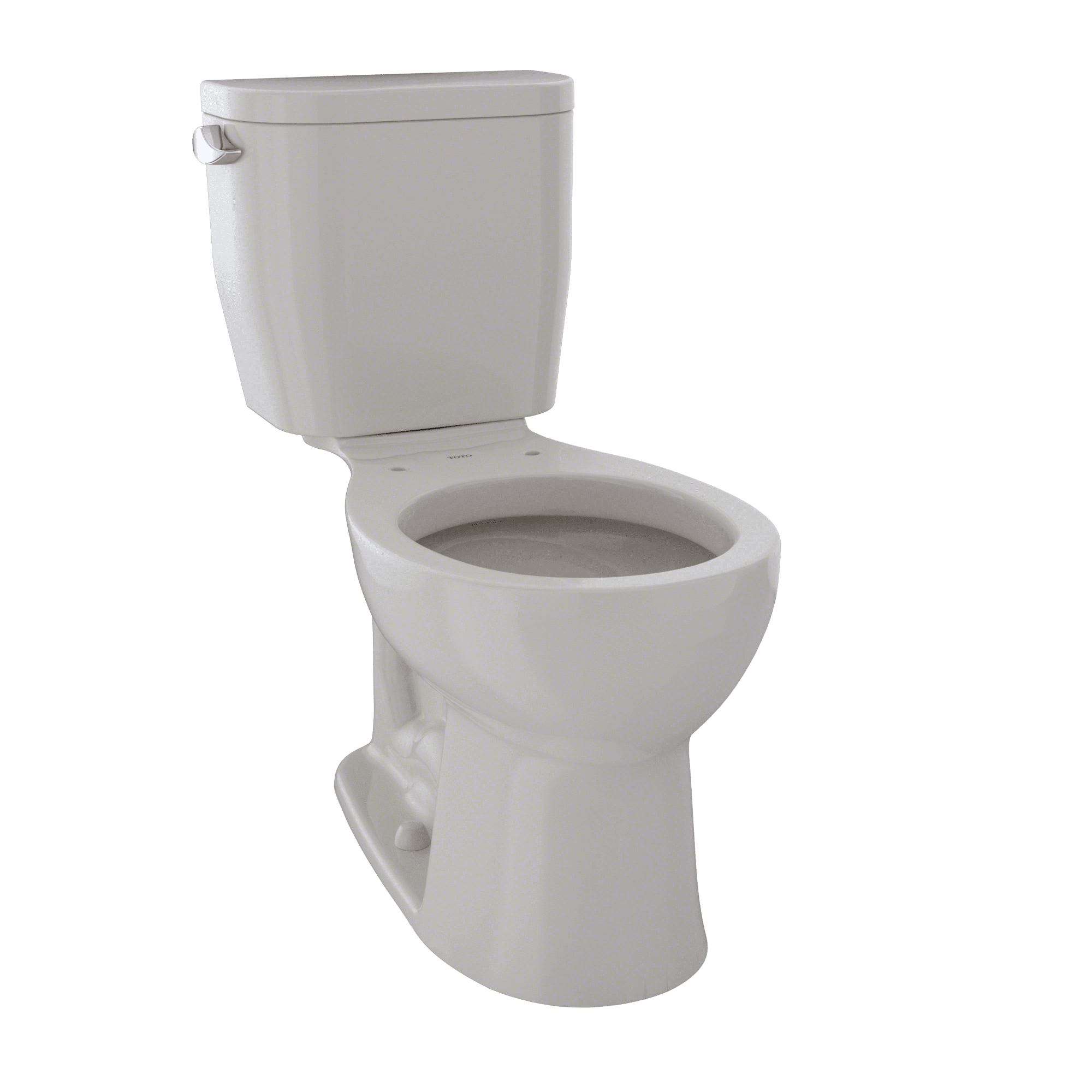 Cst243ef12 Entrada 1.28 Gpf Single Flush Round Toilet, Sedona Beige