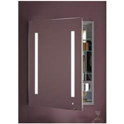 Ac2430d4p1r Aio Series Single Door Mirrored Medicine Cabinet - 23.25 In