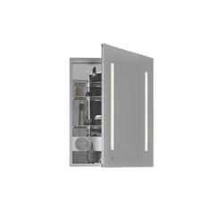 Ac2430d4p1ra Aio Eries Single Door Mirrored Medicine Cabinet, 24 X 30 In.