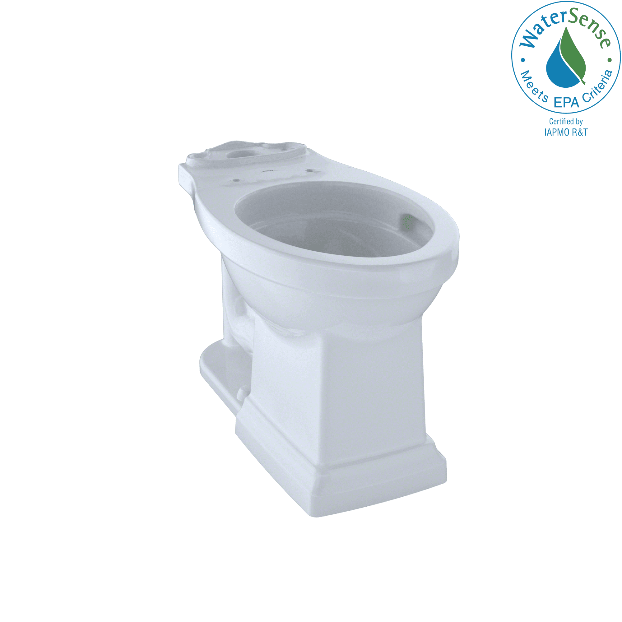 Universal Height Toilet Bowl With Cefiontect, Cotton White