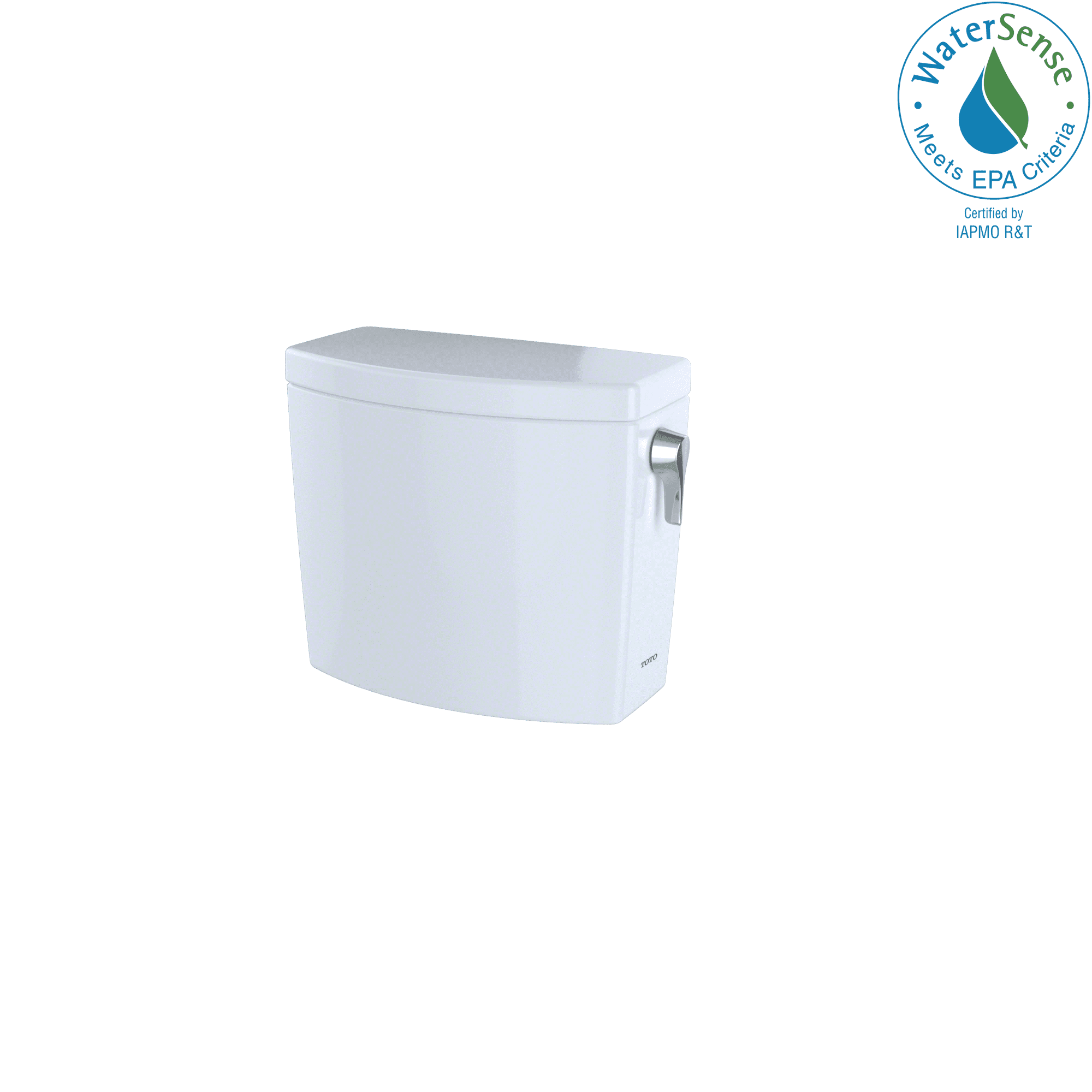 Drake Li 1 Gpf Toilet Tank With Right-hand Trip Lever, Cotton White