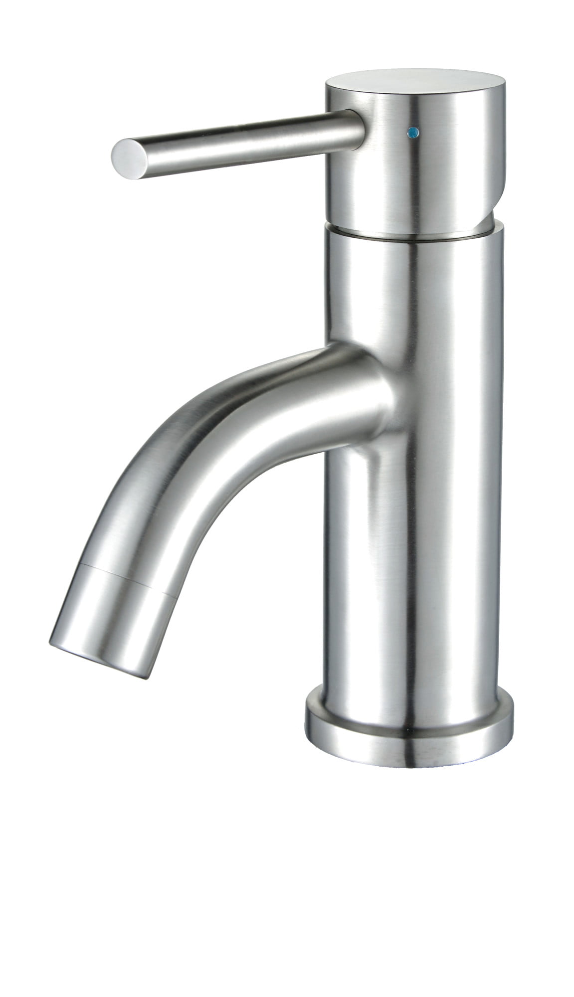 Whs0111sbpss Waterhaus Single Lever Lavatory Faucet In Polished Steel