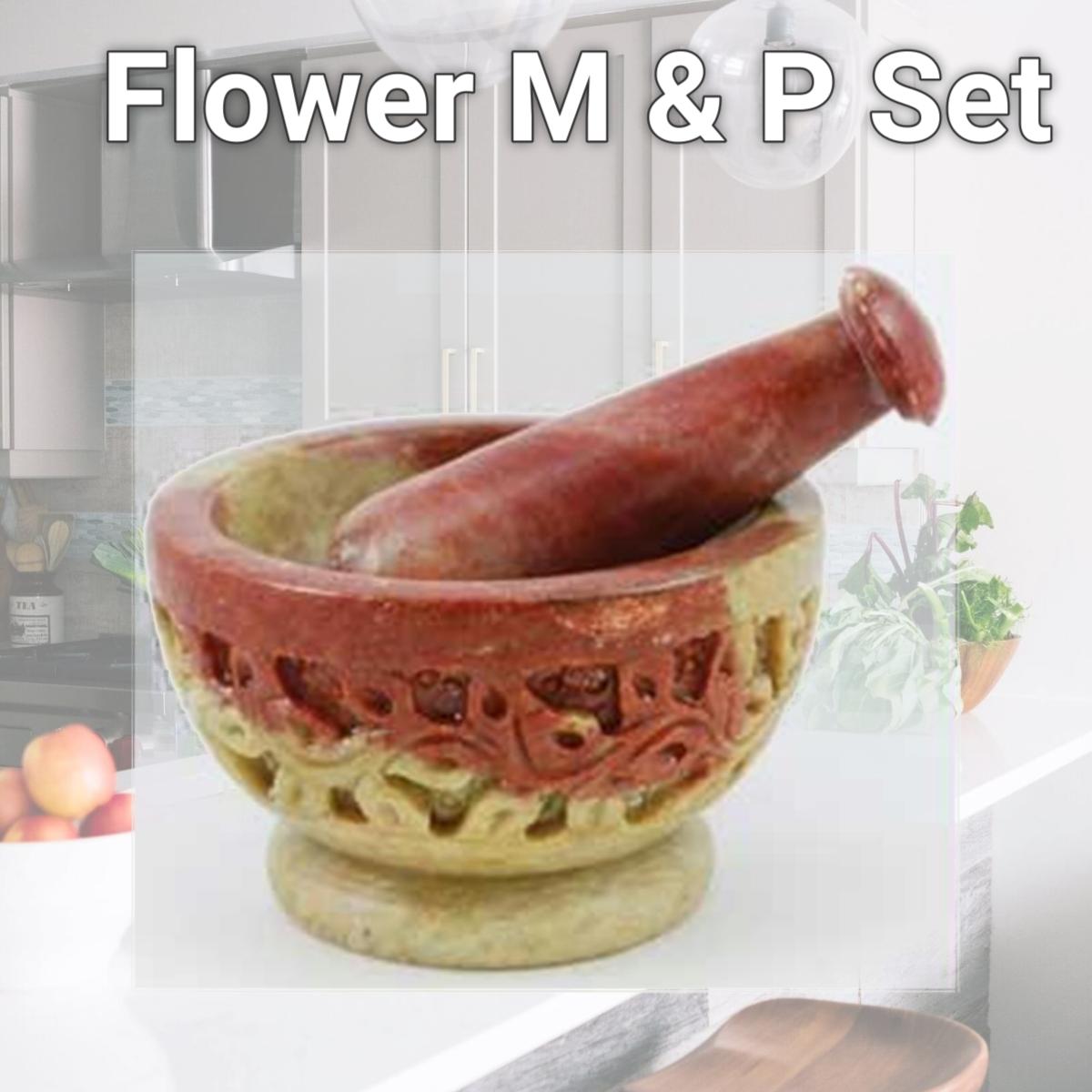 Picture of Azure Green LMS16 Flower M & P Set