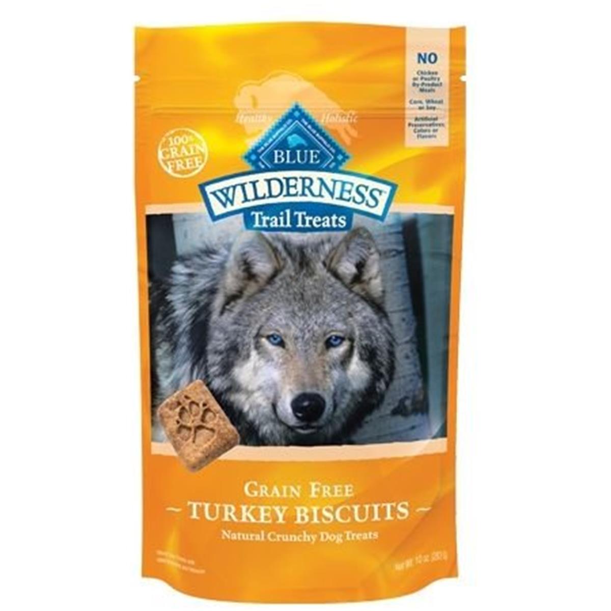 Bb11669 Wilderness Turkey Value Size Dog Food Biscuits, 24 Oz