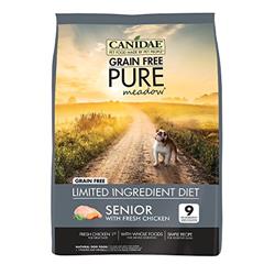 Cd01814 Grain Free Pure Meadow Senior Dog Dry Formula With Fresh Chicken Food, 24 Lbs