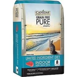 Cd03737 Grain-free Pure Ocean With Tuna Indoor Formula Dry Cat Food, 2.5 Lbs Bag
