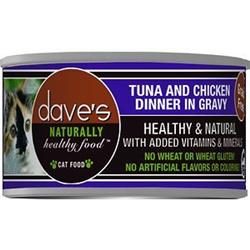Dp11332 Naturally Healthy Grain-free Tuna & Chicken Dinner In Gravy Canned Cat Food, 3 Oz - Case Of 24