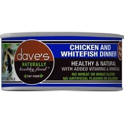 Dp11249 Naturally Healthy Chicken & Whitefish Canned Cat Food