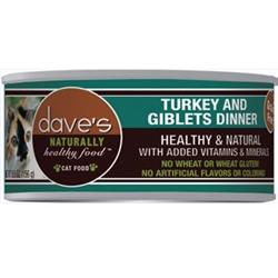 Daves Naturally Healthy Dp11324 Naturally Healthy Turkey Giblet Cat, 12 - 13 Oz.