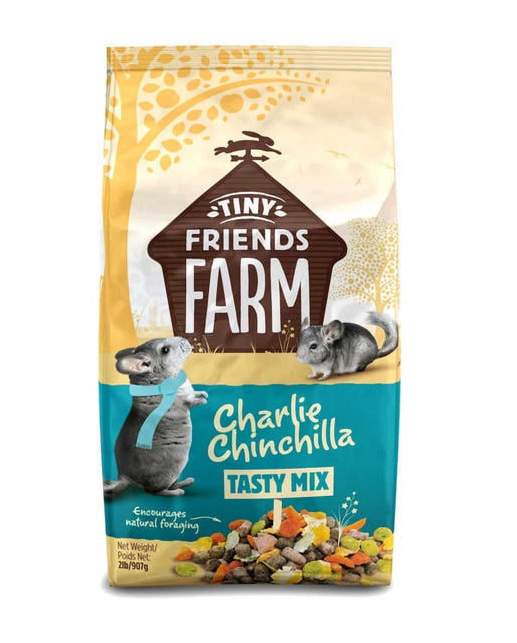 Su21168 Charlie Chinchilla Dry Food - 2 Lbs