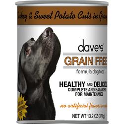Dp11737 Grain Free Turkey & Sweet Potato Cuts In Gravy Canned Dog Food - 13 Oz - Case Of 12