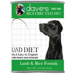 Dp11741 Restricted Diet Bland Lamb & Rice Canned Dog Food - 13 Oz - 12 Count