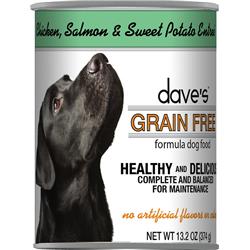 Dp11745 Grain-free Chicken, Salmon & Sweet Potato Entree Canned Dog Food - 13 Oz - Case Of 12