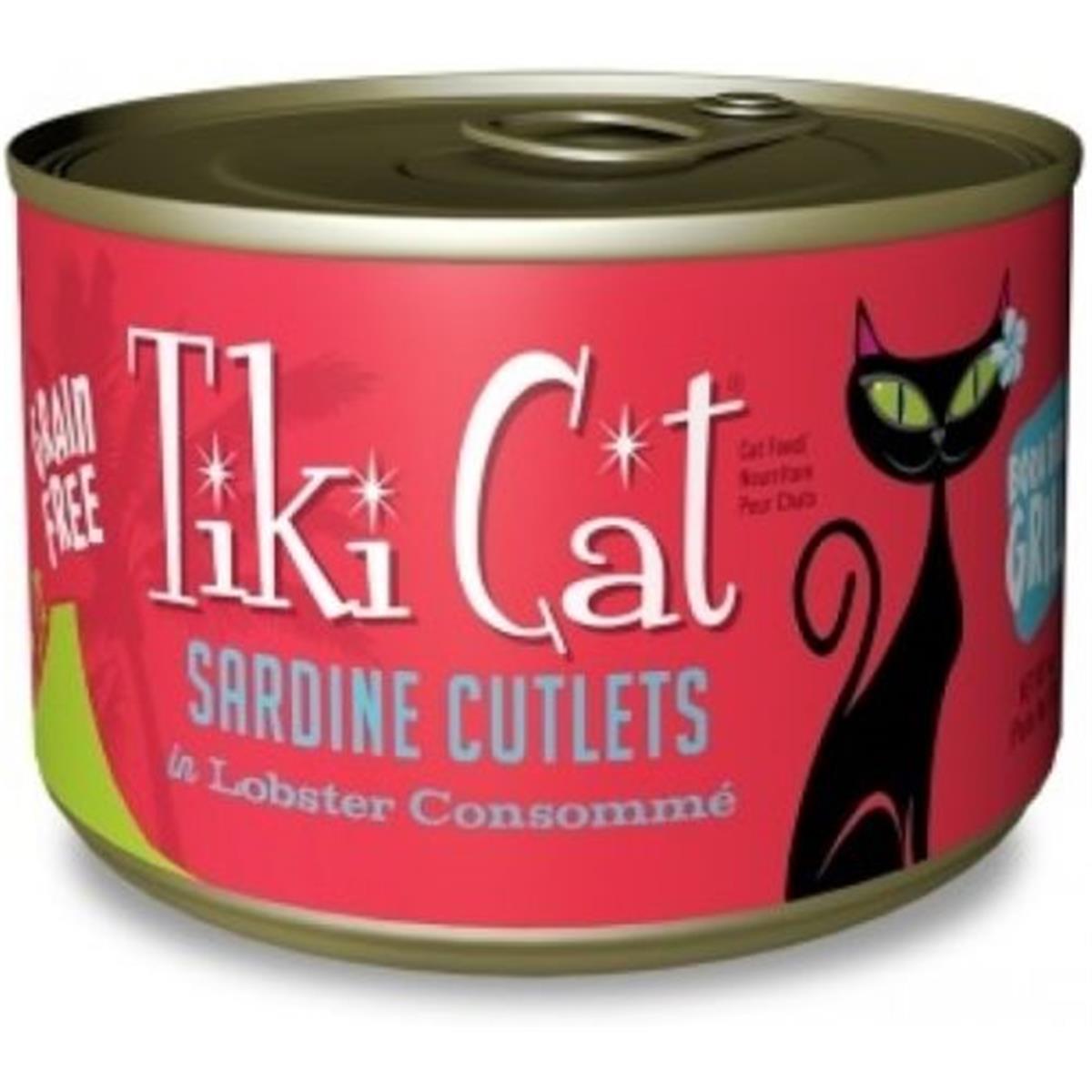 Tk10744 Tiki Cat Bora Bora Luau Sardine & Lobster Canned Cat Food - 6 Oz