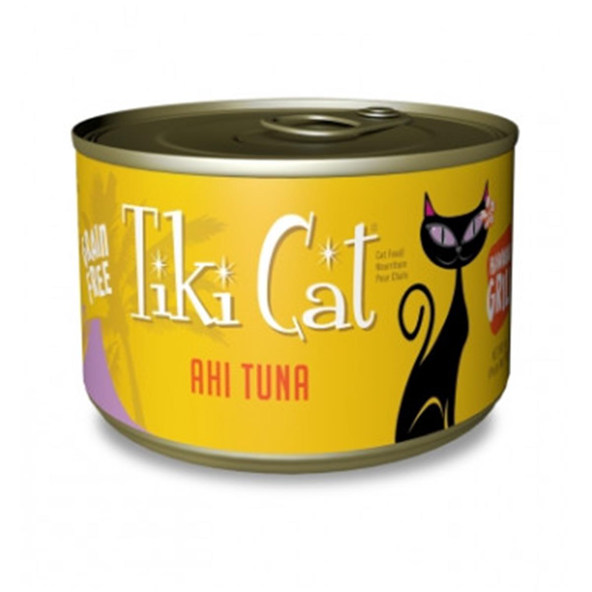 Tk10745 Tiki Cat Hawaiian Grill Ahi Tuna Gourmet Cat Food - 6 Oz - Case Of 8