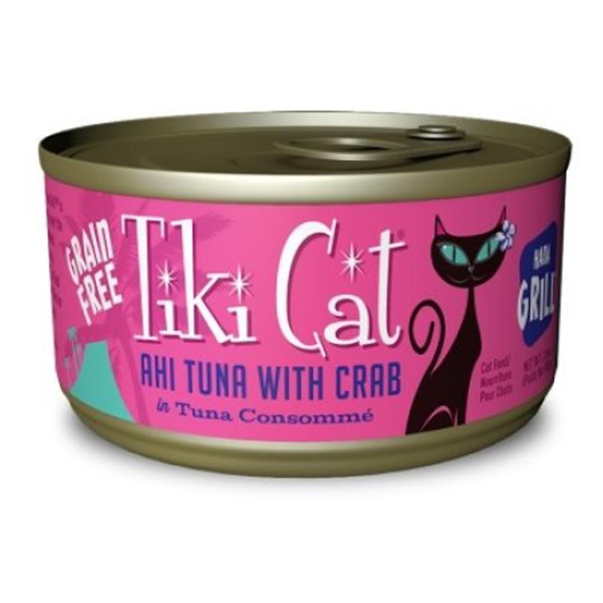 Tk10779 Tiki Cat Hana Grill Ahi Tuna & Crab Canned Cat Food - 2.8 Oz