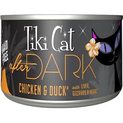 Tk11232 Tiki After Dark Chicken Duck Canned Cat Food - 5.5 Oz - Case Of 8